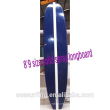 8&#39;9 tablas de surf de longboard de aerosol sólido de tamaño China sup tablero EPS núcleo de espuma